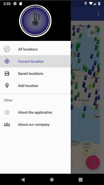 Temperatures screenshot 2