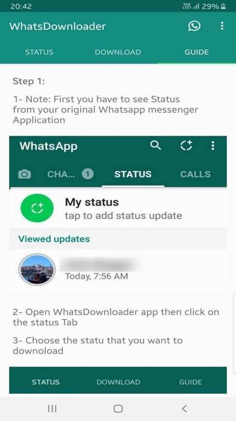 Status Downloader for Whatsapp स्क्रीनशॉट 2