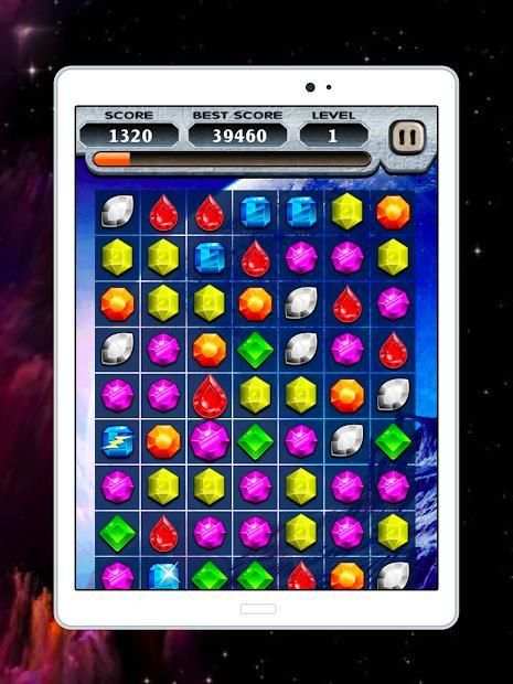 Jewels Star Legends - Classic Match 3 Puzzle screenshot 1