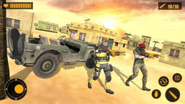 Free Fire Intense Shooting: Modern Battleground screenshot 12