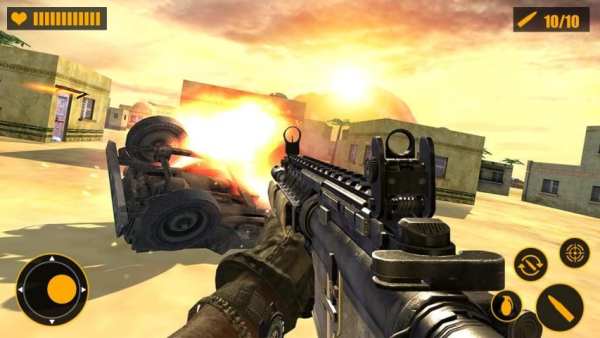 Free Fire Intense Shooting: Modern Battleground screenshot 9