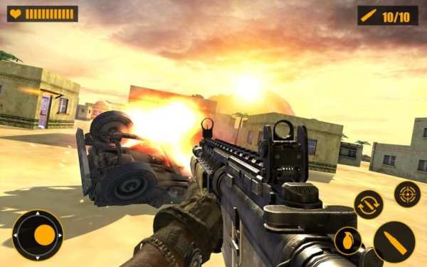 Free Fire Intense Shooting: Modern Battleground screenshot 5