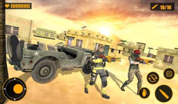 Free Fire Intense Shooting: Modern Battleground screenshot 4