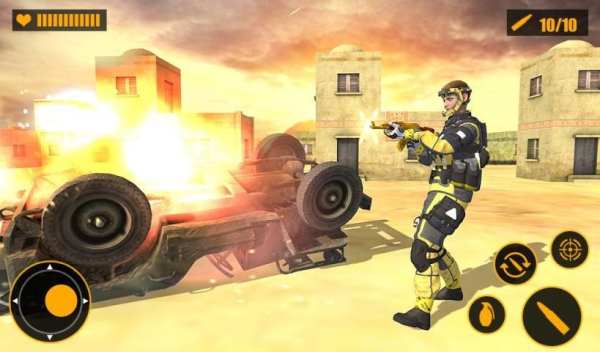 Free Fire Intense Shooting: Modern Battleground screenshot 2
