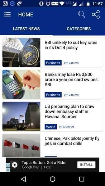 News Android App Demo screenshot 2
