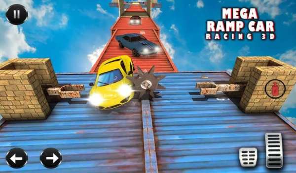 Mega Ramp Car Racing - Impossible Tracks Stunt Car screenshot 1