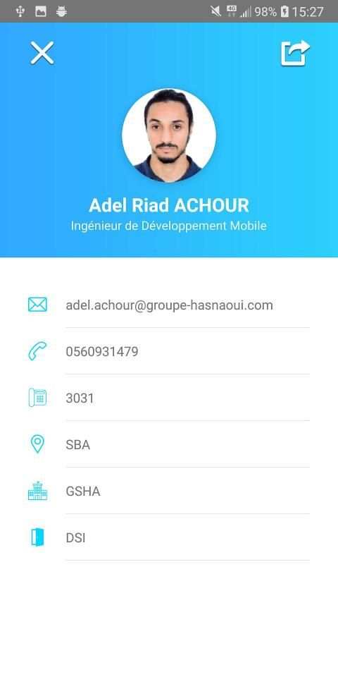 Annuaire GSH screenshot 2