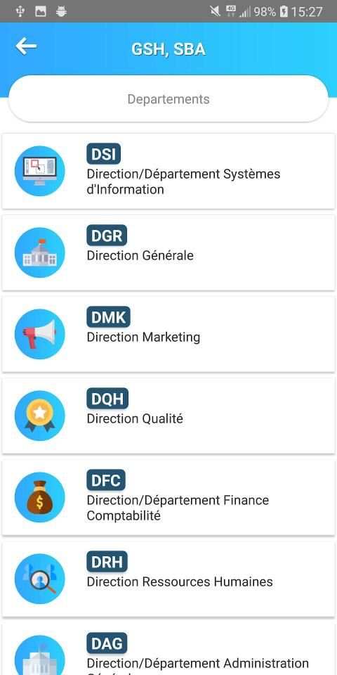 Annuaire GSH screenshot 4
