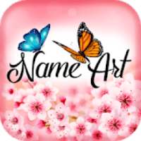 Name Art Maker - Write Text On Background on 9Apps