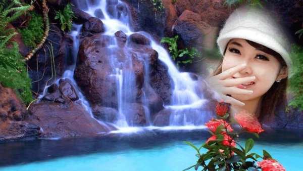Waterfall Photo Frames:Waterfall Photo Editor screenshot 1
