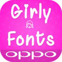 Girly Fonts for OPPO on 9Apps