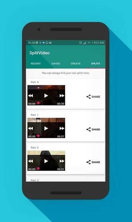SplitVideo: Save &Split Status Videos for WhatsApp screenshot 2
