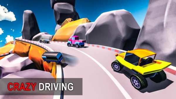 Extreme Impossible Track: Offroad Kids Car Racing स्क्रीनशॉट 3
