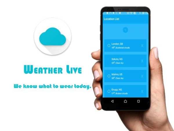 Weather Live screenshot 2