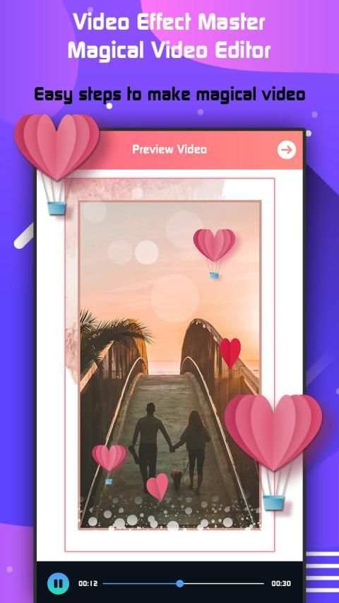 Video Effect Master - Magical Video Editor screenshot 2