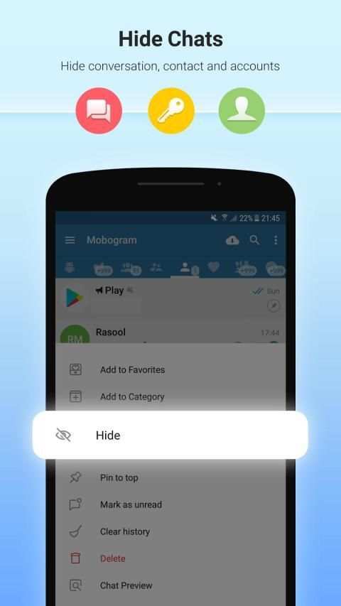 Mobogram स्क्रीनशॉट 2