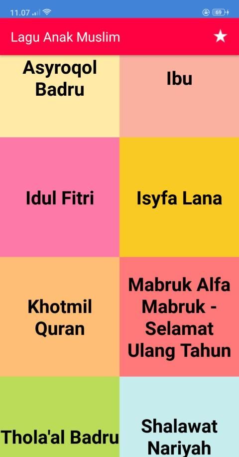 Lagu Anak Muslim Offline स्क्रीनशॉट 22