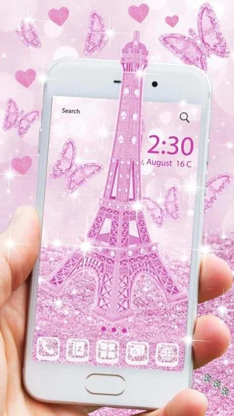 Galaxy Paris Launcher Theme Live HD Wallpapers screenshot 1