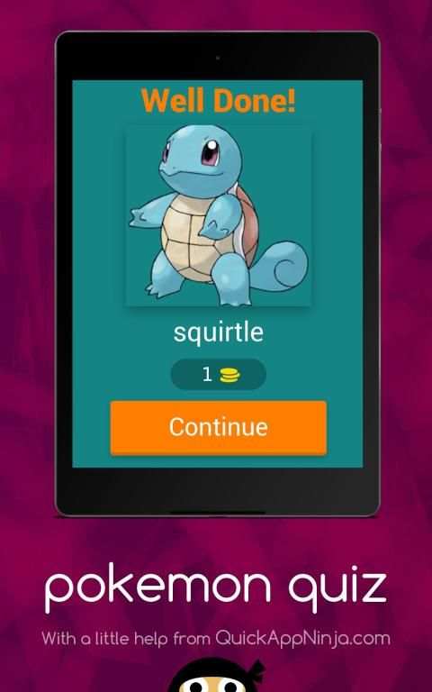 Pokemon quiz screenshot 4