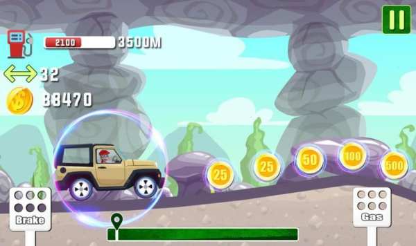 2D Jeep Racing Adventure screenshot 6