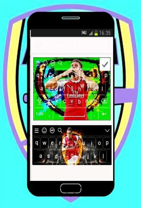 New keyboard for arsenal स्क्रीनशॉट 3