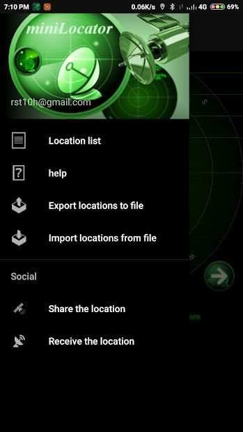 mini Locator: offline GPS navigation स्क्रीनशॉट 2