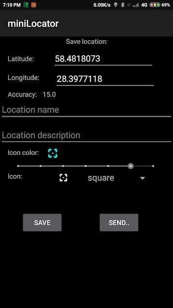 mini Locator: offline GPS navigation स्क्रीनशॉट 5