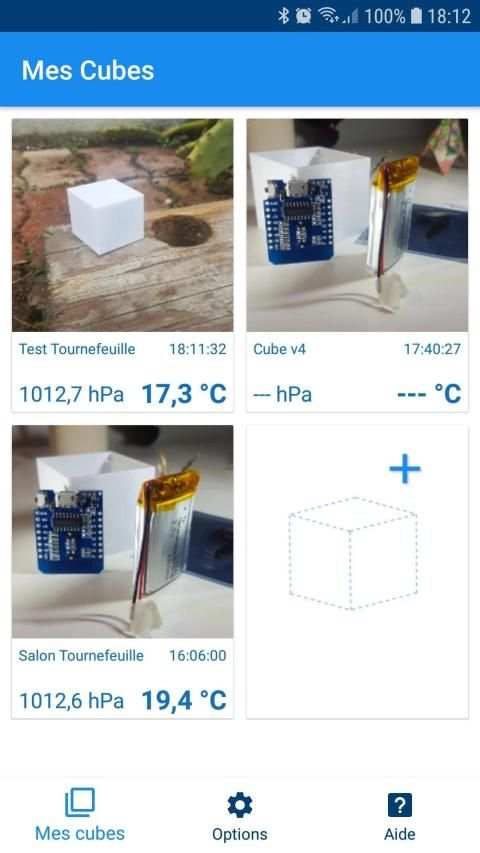 Le Cube Météo Wifi screenshot 5