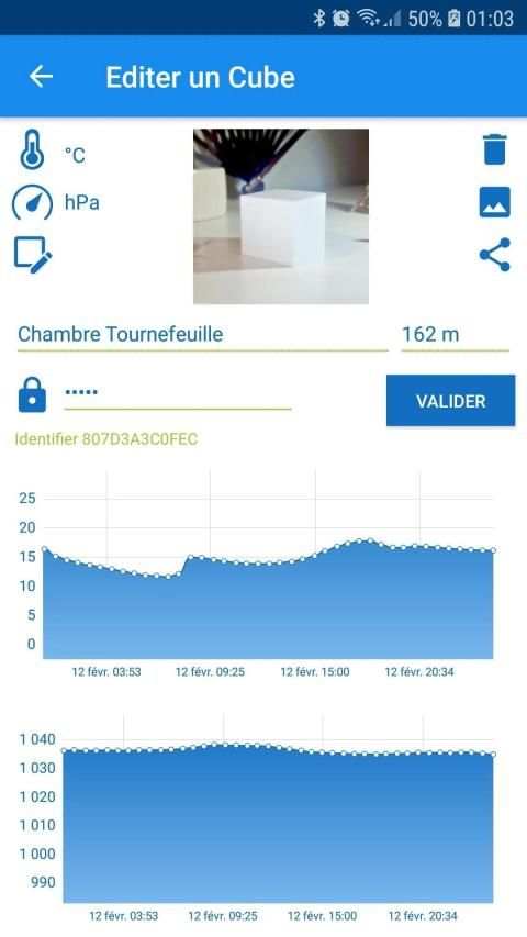 Le Cube Météo Wifi screenshot 3