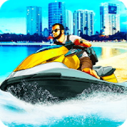 Power Jet Boat Racing: Ski Boat Water Surfer Drive icon