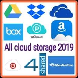 All cloud storage 2019