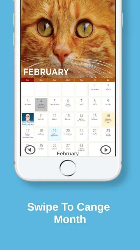 New Calendar With Hollyday скриншот 3