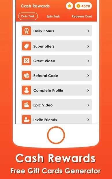 Cash Rewards - Free Gift Cards Generator screenshot 4