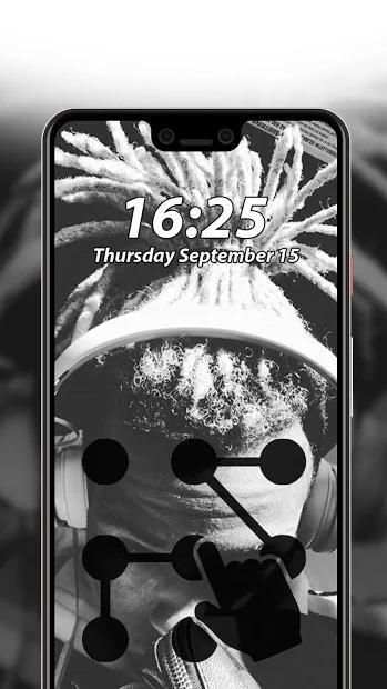 XXXTentacion Pattern Lock Screen screenshot 6