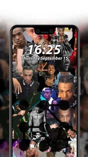 XXXTentacion Pattern Lock Screen screenshot 5