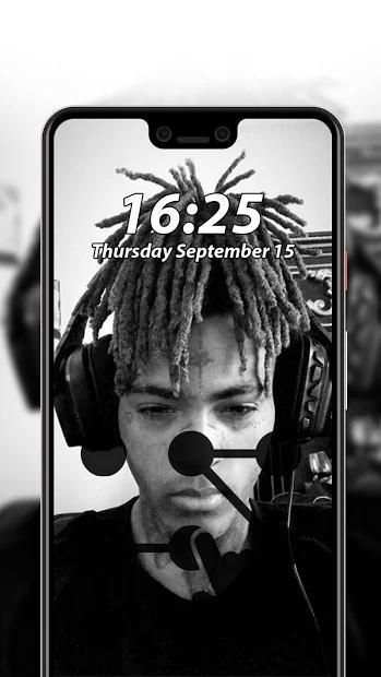 XXXTentacion Pattern Lock Screen screenshot 4
