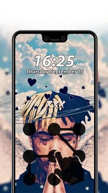XXXTentacion Pattern Lock Screen screenshot 2