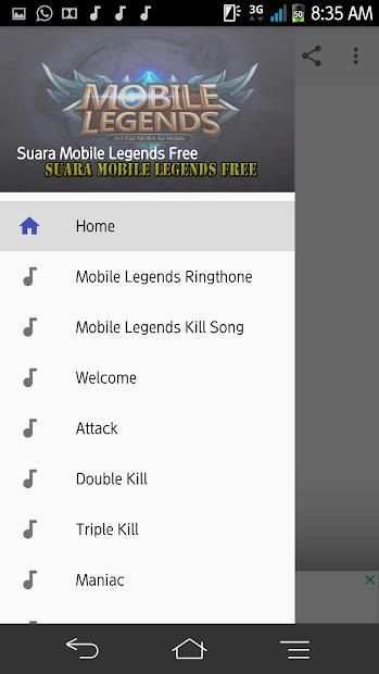 NADA DERING MOBILE LEGENDS LENGKAP TERBARU screenshot 2