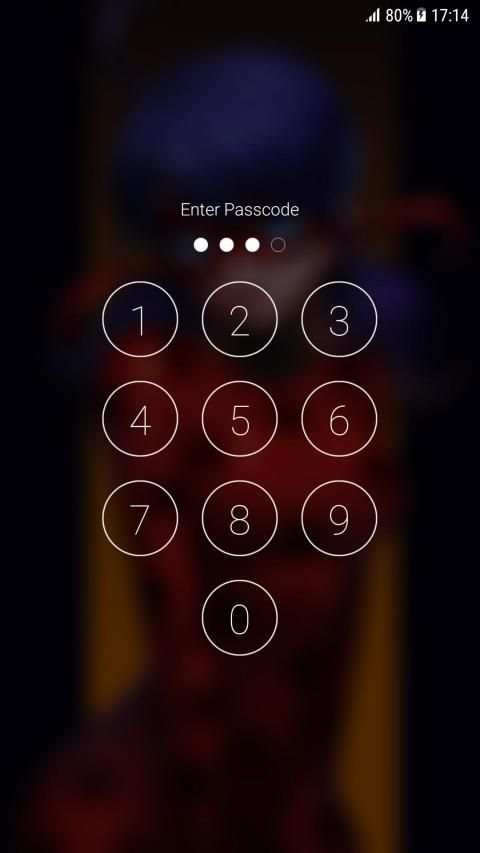 Ladybug Pattern Lock Screen * screenshot 13
