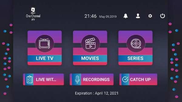 One Channel IPTV Pro स्क्रीनशॉट 5