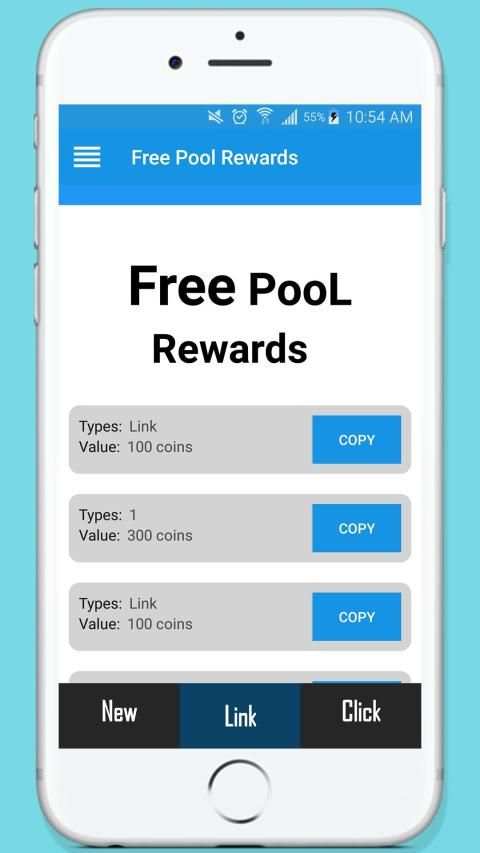 Free Pool Rewards - Daily Free Coins & Cash screenshot 2