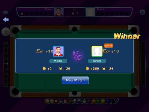 Billiards Online स्क्रीनशॉट 3