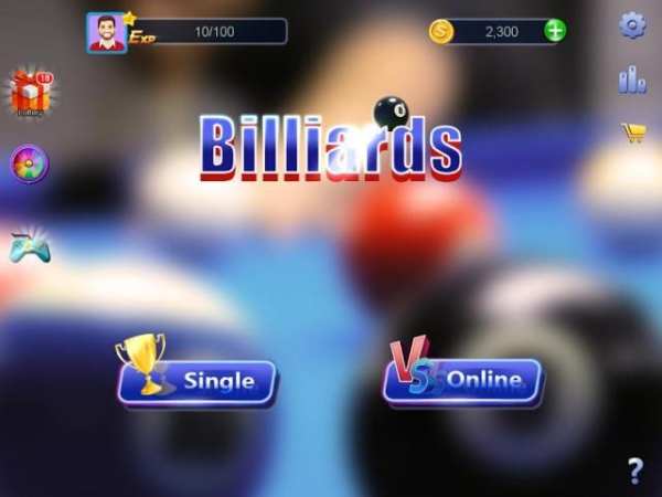 Billiards Online स्क्रीनशॉट 1