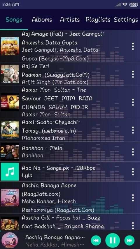 Musix: MP3 Player screenshot 1