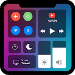 ikon Phone X Launcher, OS 12 iLauncher &amp; Control Center