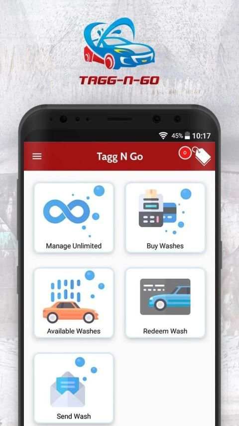 Tagg N Go Express Car Wash स्क्रीनशॉट 1