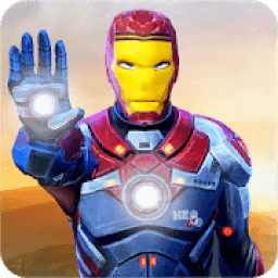 Grand Superhero Flying Iron Rescue आइकन