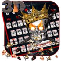 Skull Devil Gravity Keyboard Theme*