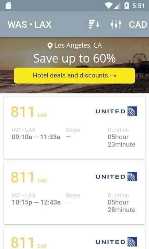 Flight ticket offer price screenshot 5