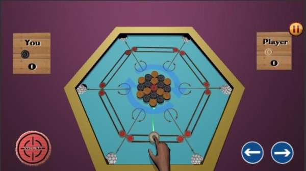 Classic carrom 3d screenshot 1